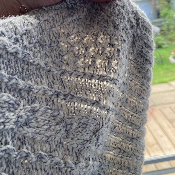 🍁Lands’ End beautiful womens medium grey very soft sweater turtleneck. - Picture 9 of 14